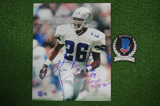 KEVIN SMITH DALLAS COWBOYS SIGNED 8x10 PHOTO Texas A&M Aggies BAS