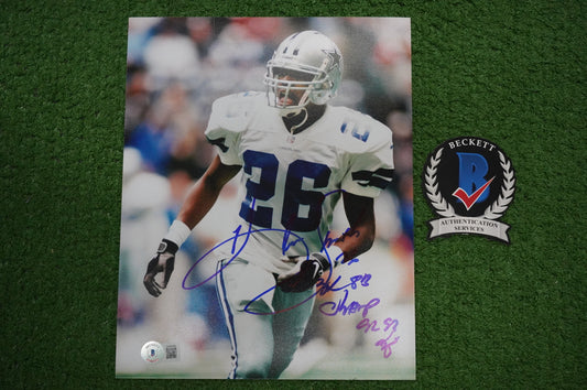 KEVIN SMITH DALLAS COWBOYS SIGNED 8x10 PHOTO Texas A&M Aggies BAS