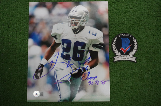 KEVIN SMITH DALLAS COWBOYS SIGNED 8x10 PHOTO Texas A&M Aggies BAS