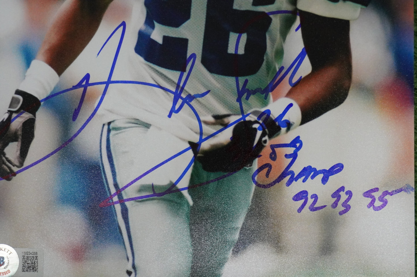 KEVIN SMITH DALLAS COWBOYS SIGNED 8x10 PHOTO Texas A&M Aggies BAS