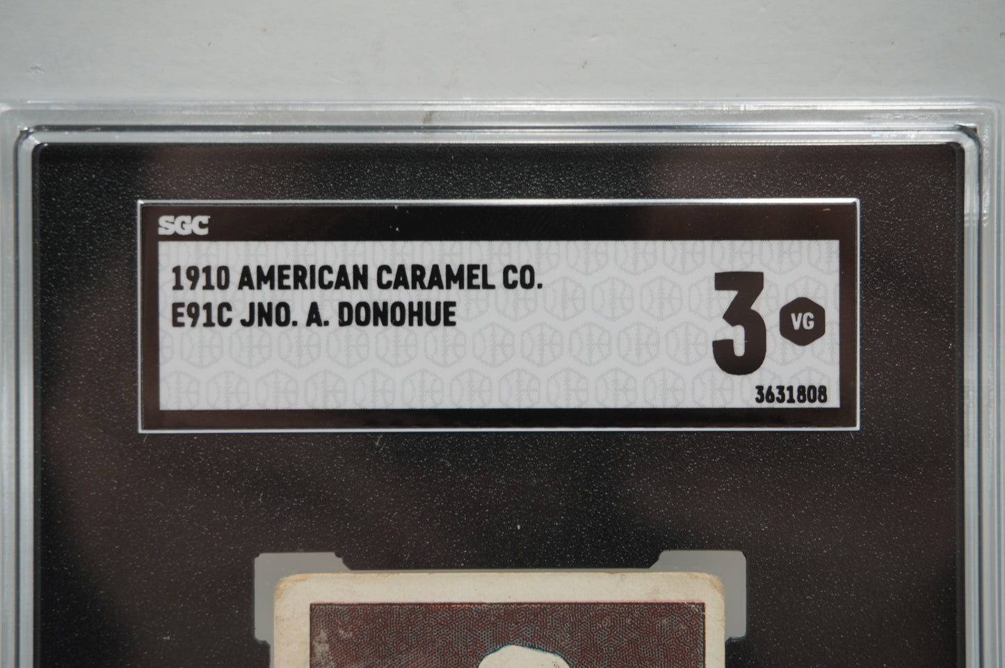 1910 American Caramel E91C JNO A Donohue SGC 3