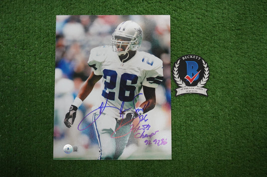 KEVIN SMITH DALLAS COWBOYS SIGNED 8x10 PHOTO Texas A&M Aggies BAS
