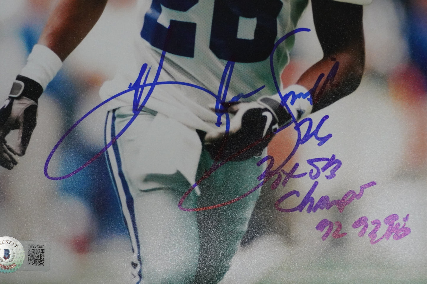 KEVIN SMITH DALLAS COWBOYS SIGNED 8x10 PHOTO Texas A&M Aggies BAS