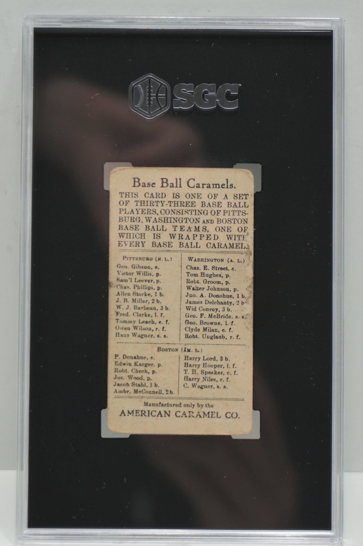 1910 American Caramel E91C P. Donahue SGC 1.5