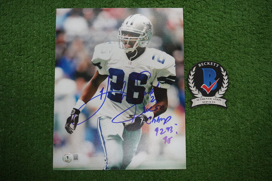 KEVIN SMITH DALLAS COWBOYS SIGNED 8x10 PHOTO Texas A&M Aggies BAS