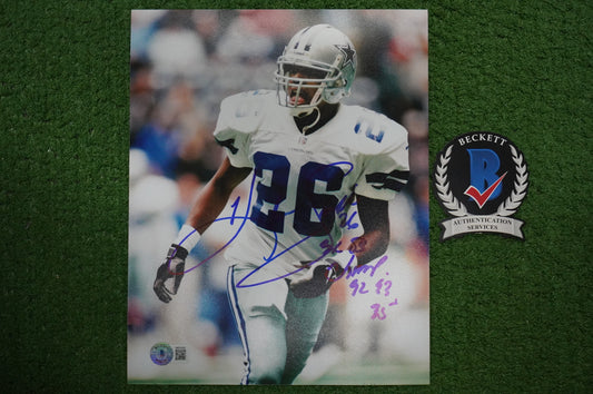 KEVIN SMITH DALLAS COWBOYS SIGNED 8x10 PHOTO Texas A&M Aggies BAS