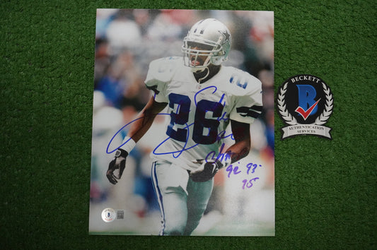 KEVIN SMITH DALLAS COWBOYS SIGNED 8x10 PHOTO Texas A&M Aggies BAS
