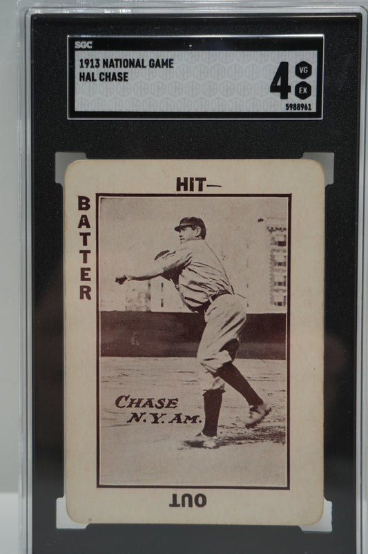 1913 National Game Hal Chase SGC 4