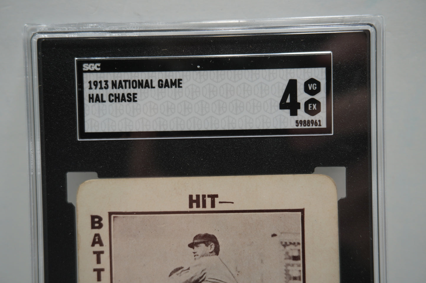 1913 National Game Hal Chase SGC 4