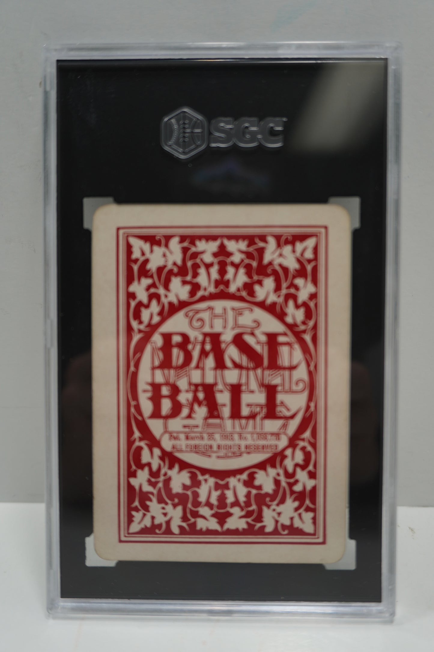 1913 National Game Hal Chase SGC 4
