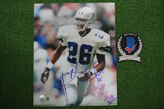 KEVIN SMITH DALLAS COWBOYS SIGNED 8x10 PHOTO Texas A&M Aggies BAS