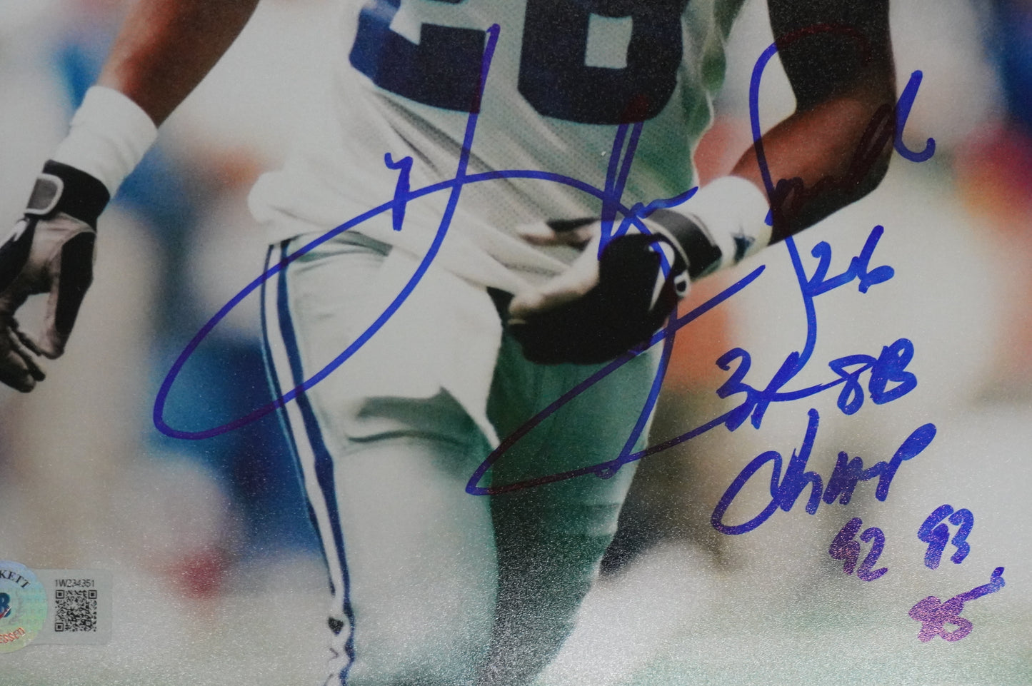 KEVIN SMITH DALLAS COWBOYS SIGNED 8x10 PHOTO Texas A&M Aggies BAS