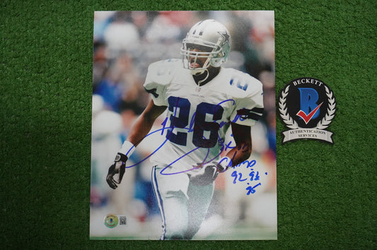 KEVIN SMITH DALLAS COWBOYS SIGNED 8x10 PHOTO Texas A&M Aggies BAS
