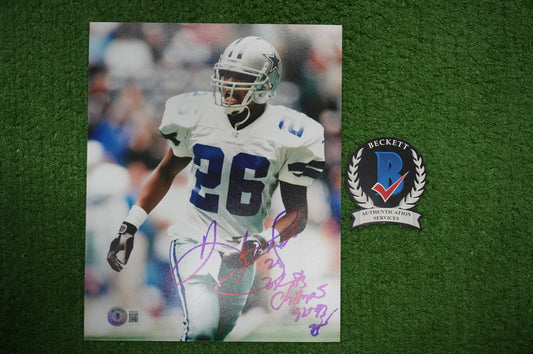 KEVIN SMITH DALLAS COWBOYS SIGNED 8x10 PHOTO Texas A&M Aggies BAS
