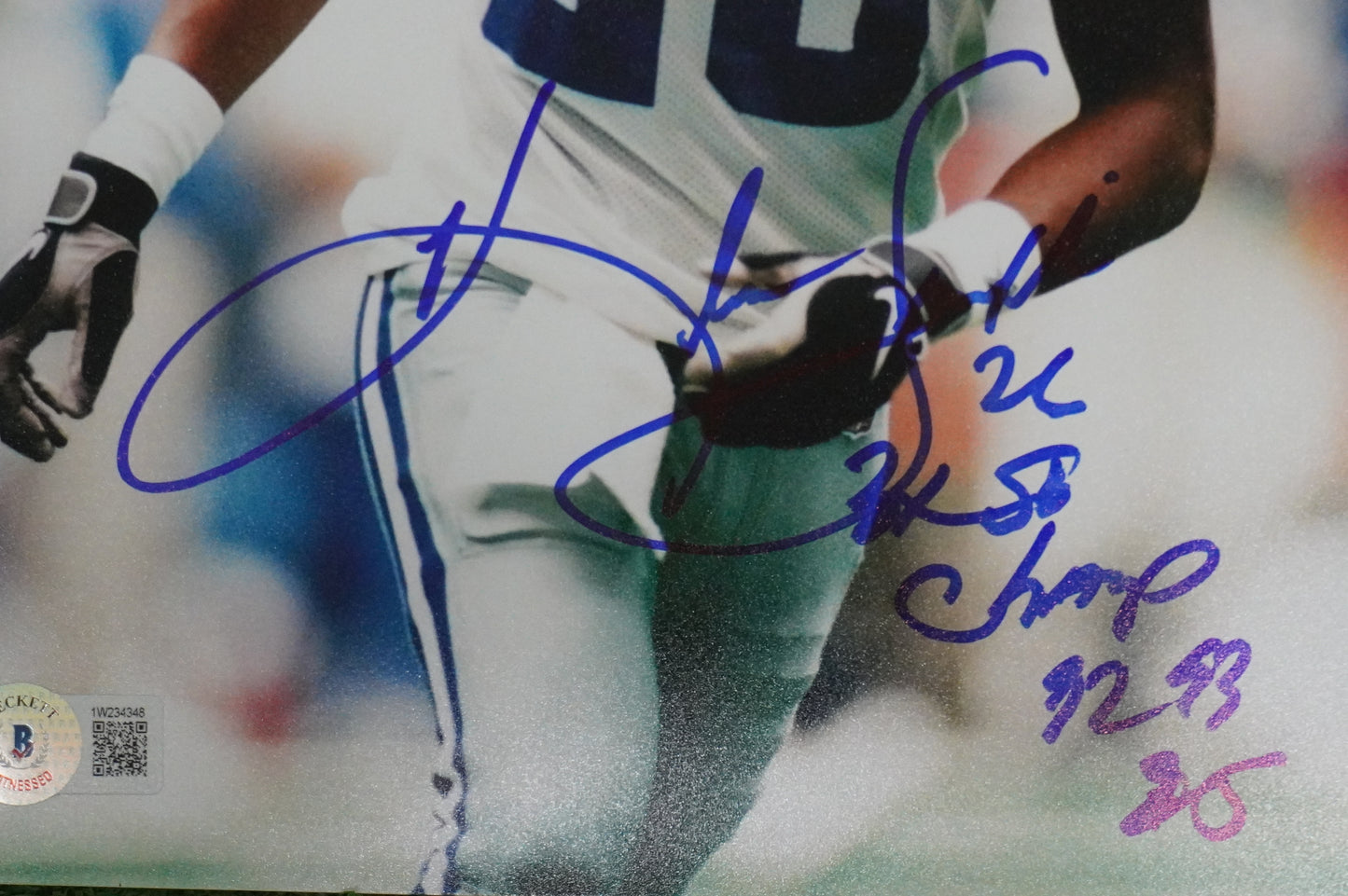 KEVIN SMITH DALLAS COWBOYS SIGNED 8x10 PHOTO Texas A&M Aggies BAS
