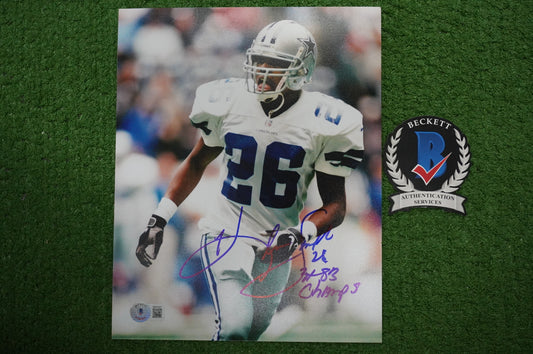 KEVIN SMITH DALLAS COWBOYS SIGNED 8x10 PHOTO Texas A&M Aggies BAS