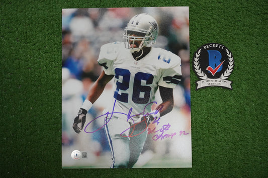 KEVIN SMITH DALLAS COWBOYS SIGNED 8x10 PHOTO Texas A&M Aggies BAS