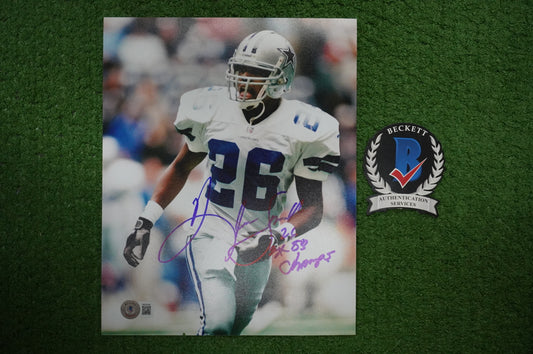 KEVIN SMITH DALLAS COWBOYS SIGNED 8x10 PHOTO Texas A&M Aggies BAS