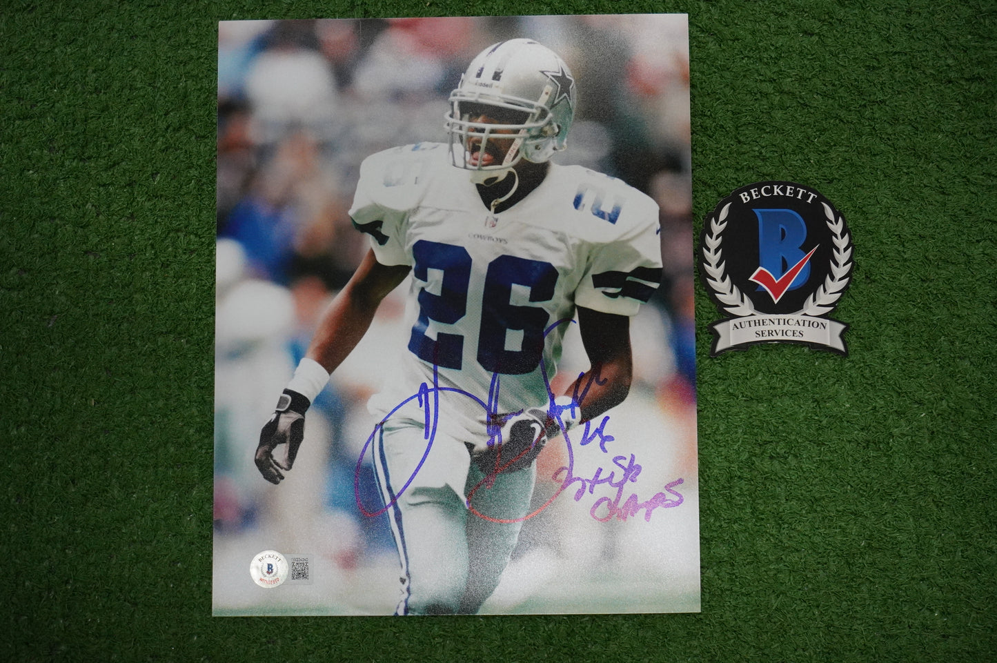 KEVIN SMITH DALLAS COWBOYS SIGNED 8x10 PHOTO Texas A&M Aggies BAS
