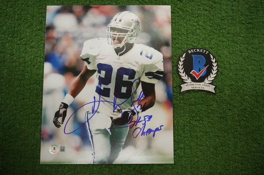 KEVIN SMITH DALLAS COWBOYS SIGNED 8x10 PHOTO Texas A&M Aggies BAS