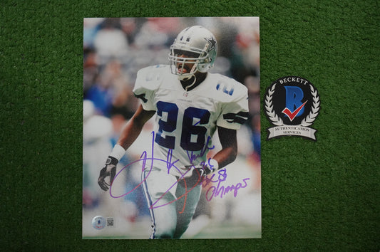 KEVIN SMITH DALLAS COWBOYS SIGNED 8x10 PHOTO Texas A&M Aggies BAS