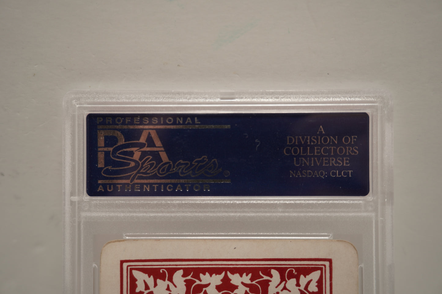 1913 National Game Ed Walsh PSA 4