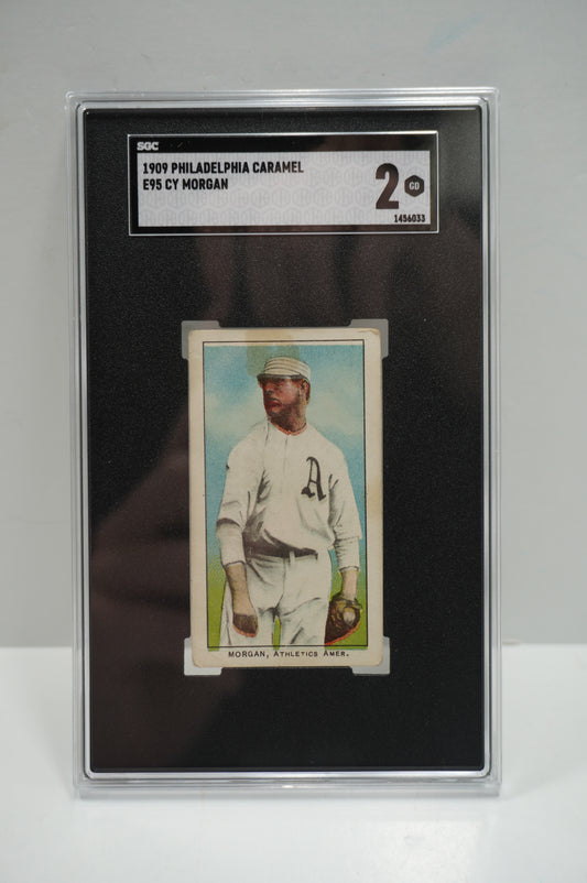 1909 Philadelphia Caramel E95 Cy Morgan SGC 2