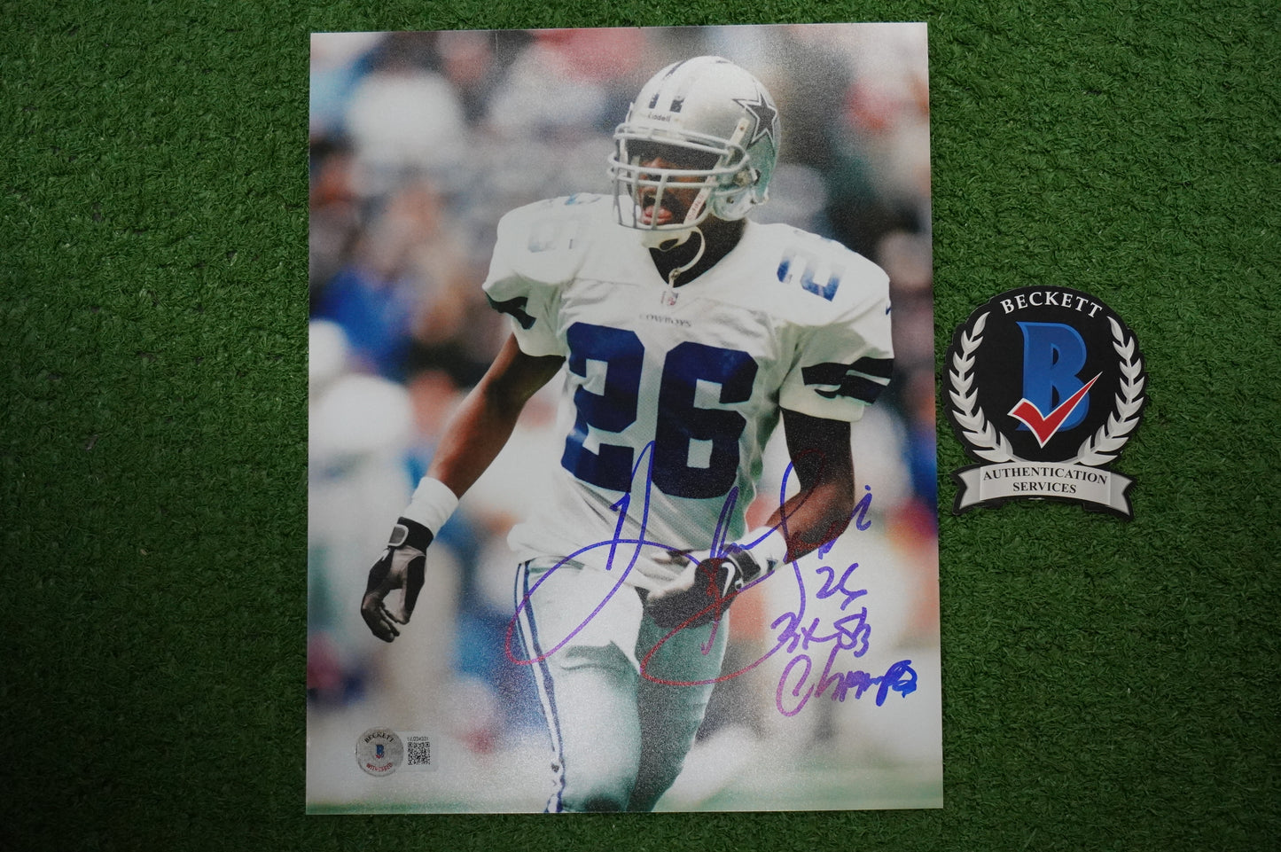 KEVIN SMITH DALLAS COWBOYS SIGNED 8x10 PHOTO Texas A&M Aggies BAS