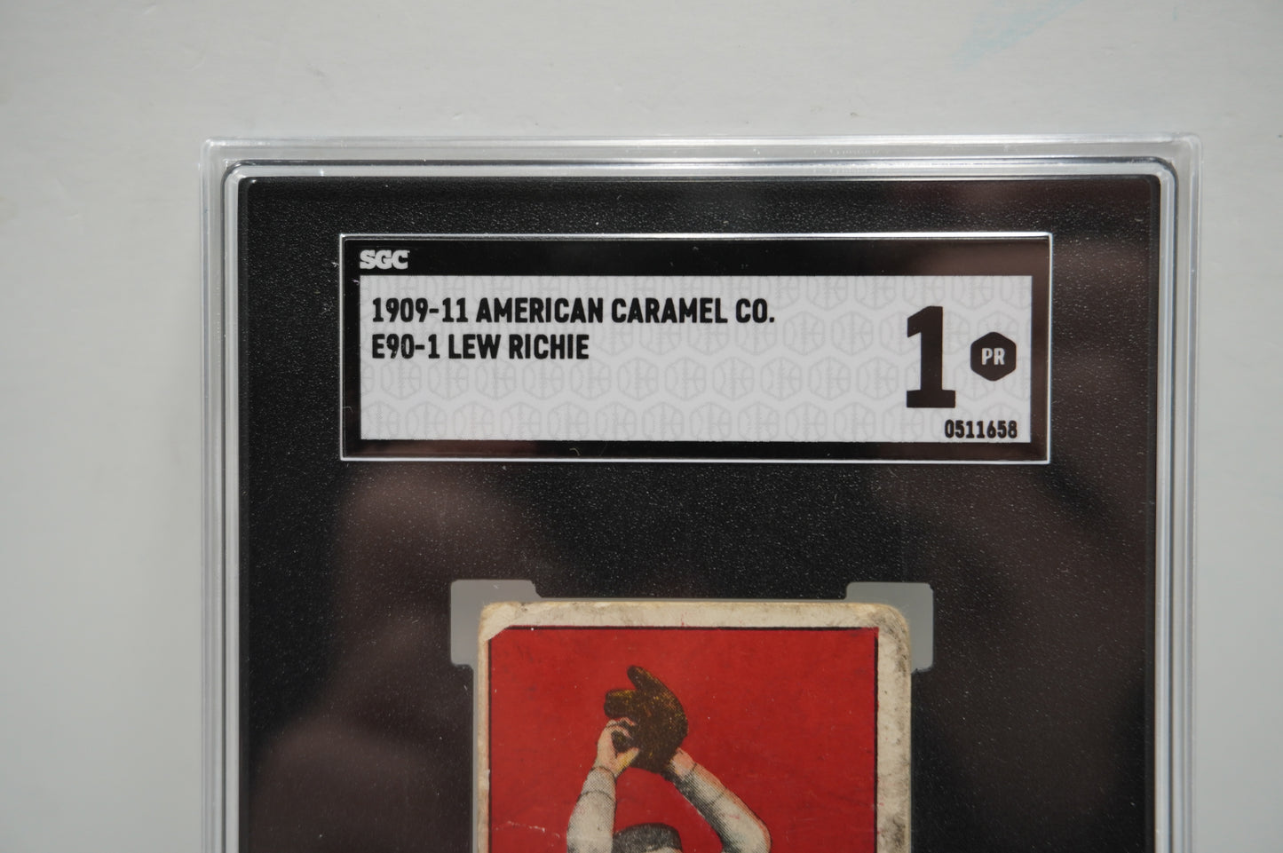 1909-11 American Caramel CO. E90-1 Lew Richie SGC 1