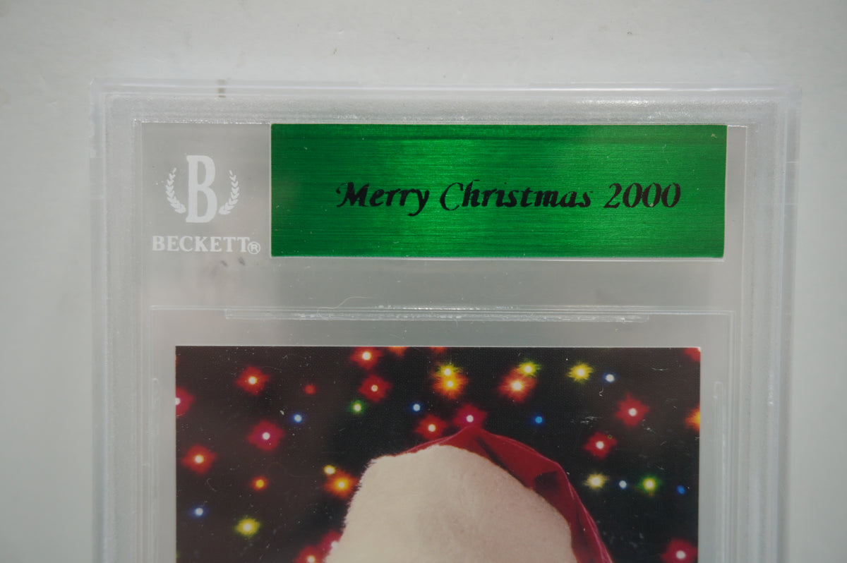 Santa Claus Jim Beckett Merry Christmas BGS