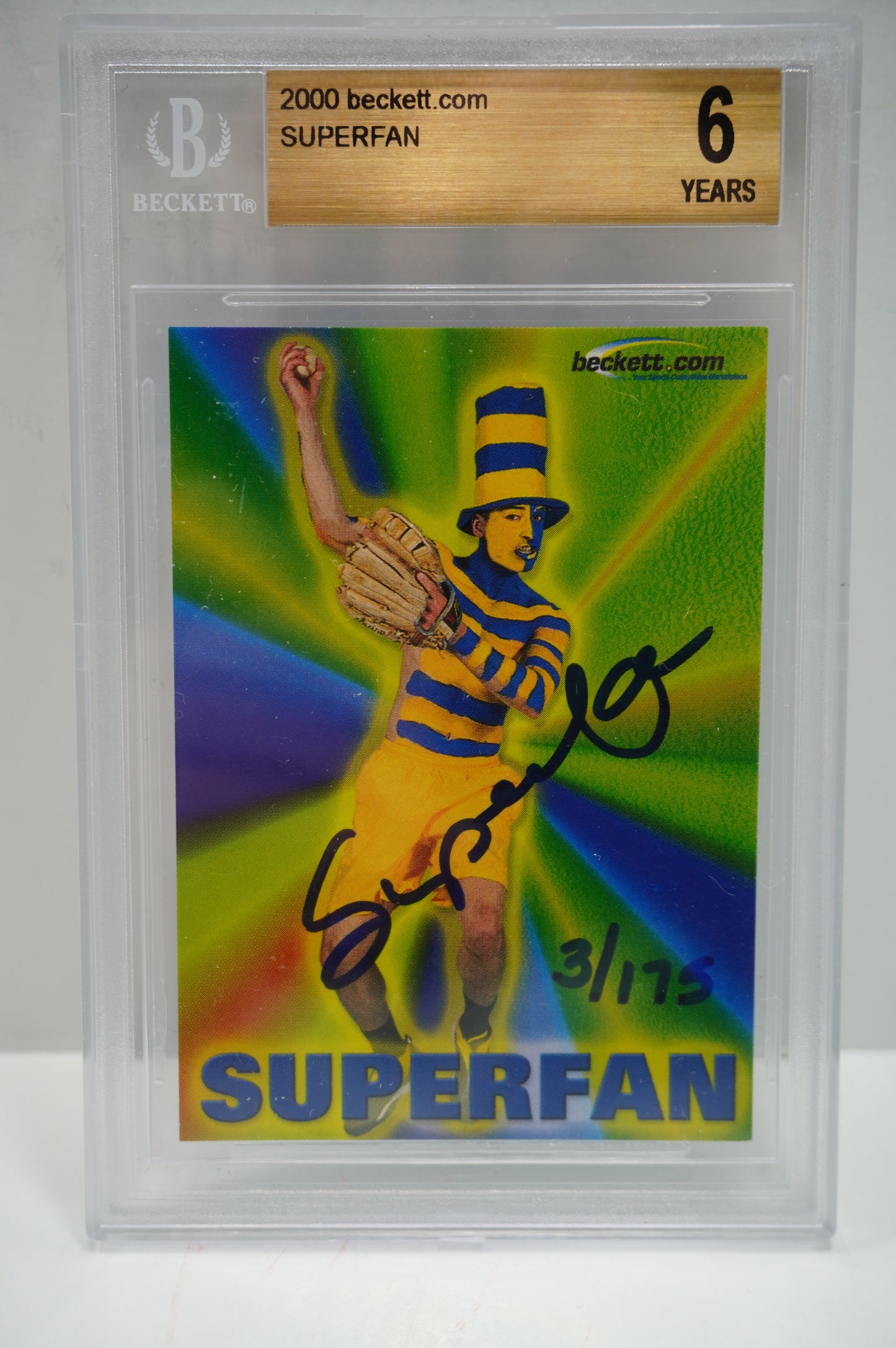 2000 Becket.com Superfan Beckett 6 Years