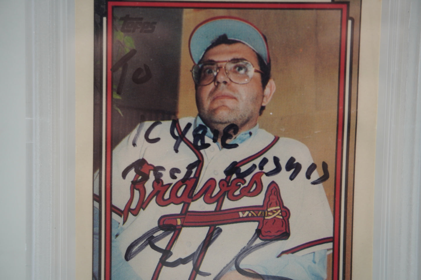 1992 Topps Richard Klein Becket Auto