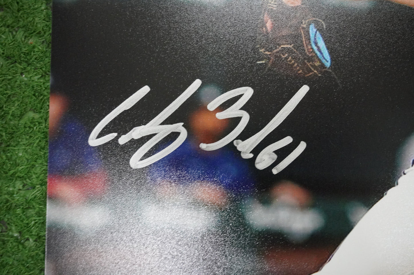CODY BRADFORD TEXAS RANGERS SIGNED 8x10 PHOTO CircleChange JSA COA