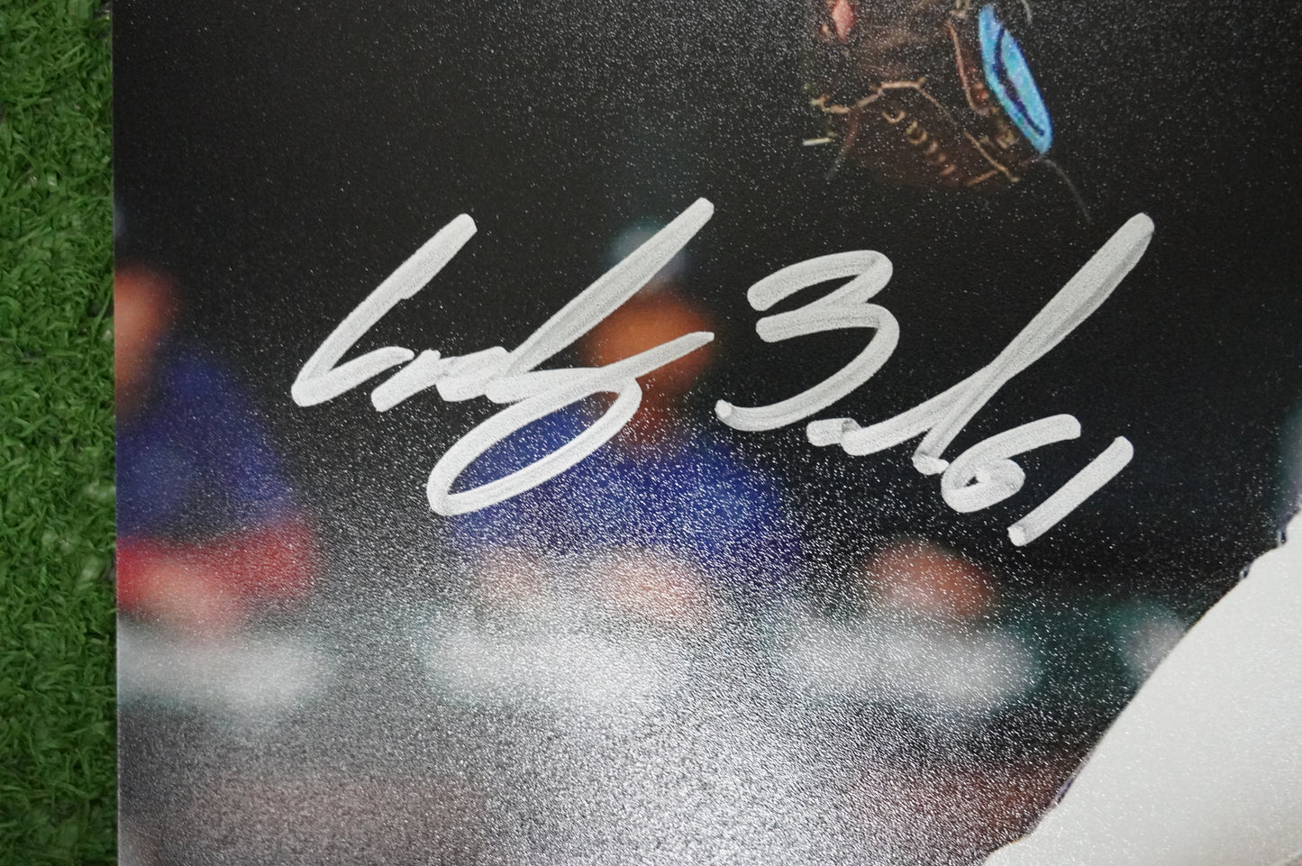 CODY BRADFORD TEXAS RANGERS SIGNED 8x10 PHOTO CircleChange JSA COA