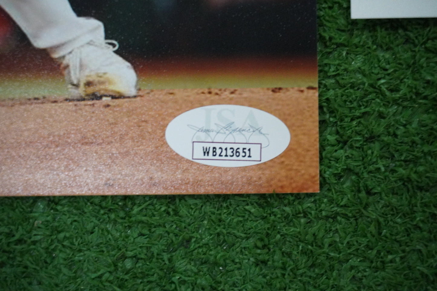 CODY BRADFORD TEXAS RANGERS SIGNED 8x10 PHOTO CircleChange JSA COA