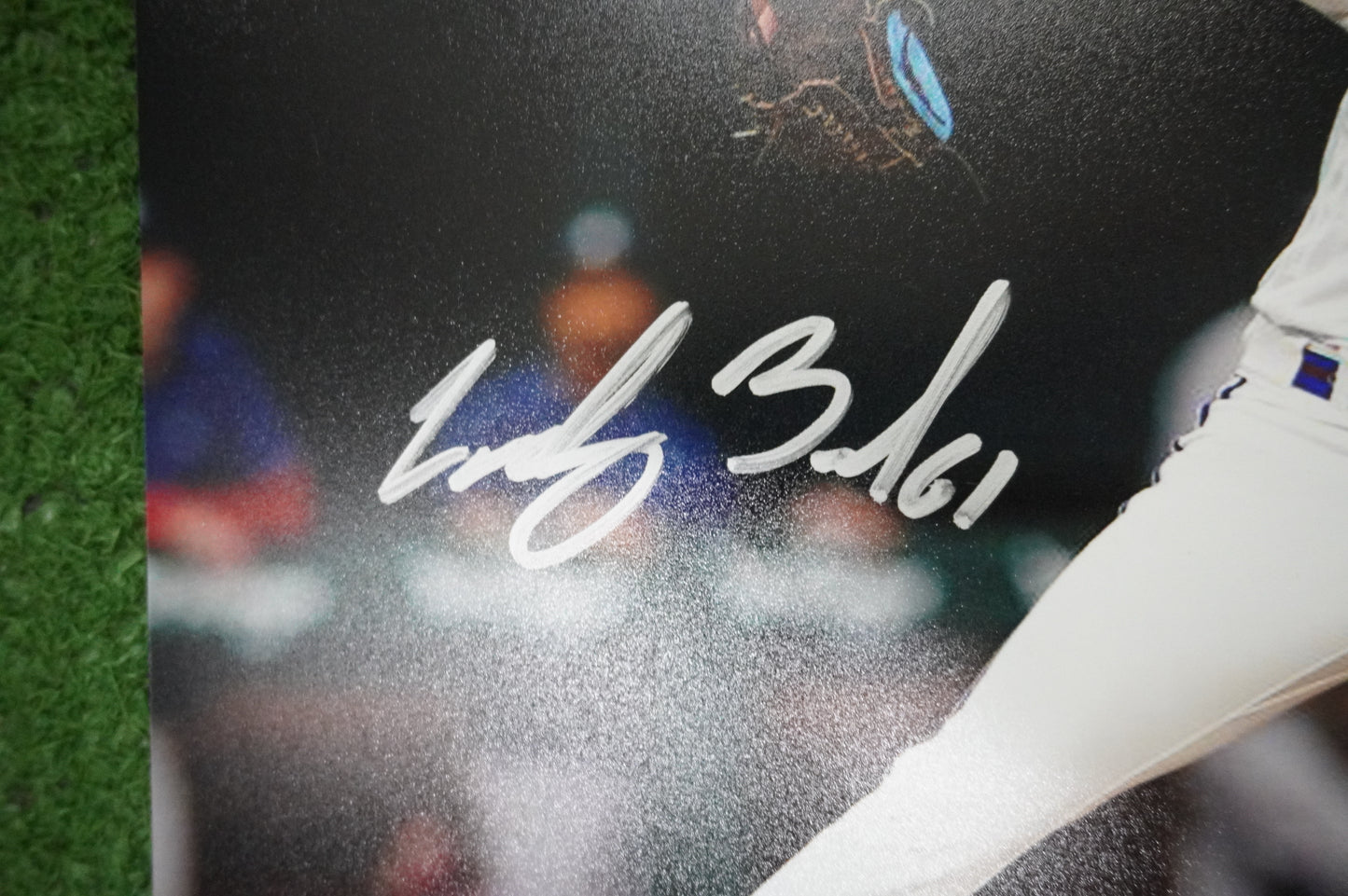 CODY BRADFORD TEXAS RANGERS SIGNED 8x10 PHOTO CircleChange JSA COA