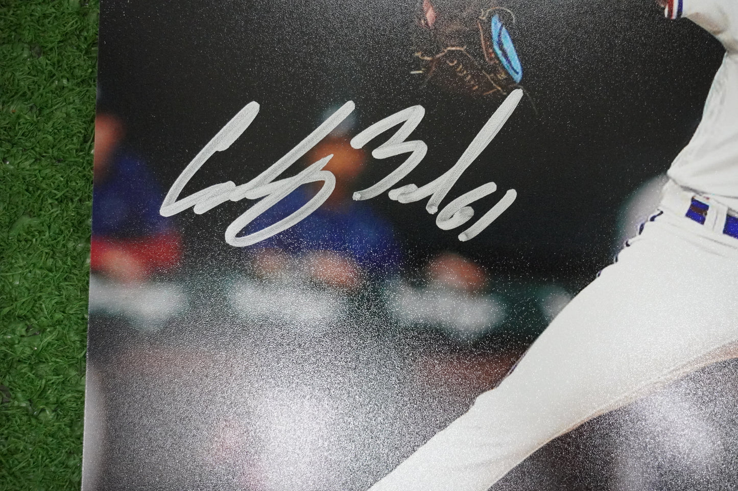 CODY BRADFORD TEXAS RANGERS SIGNED 8x10 PHOTO CircleChange JSA COA