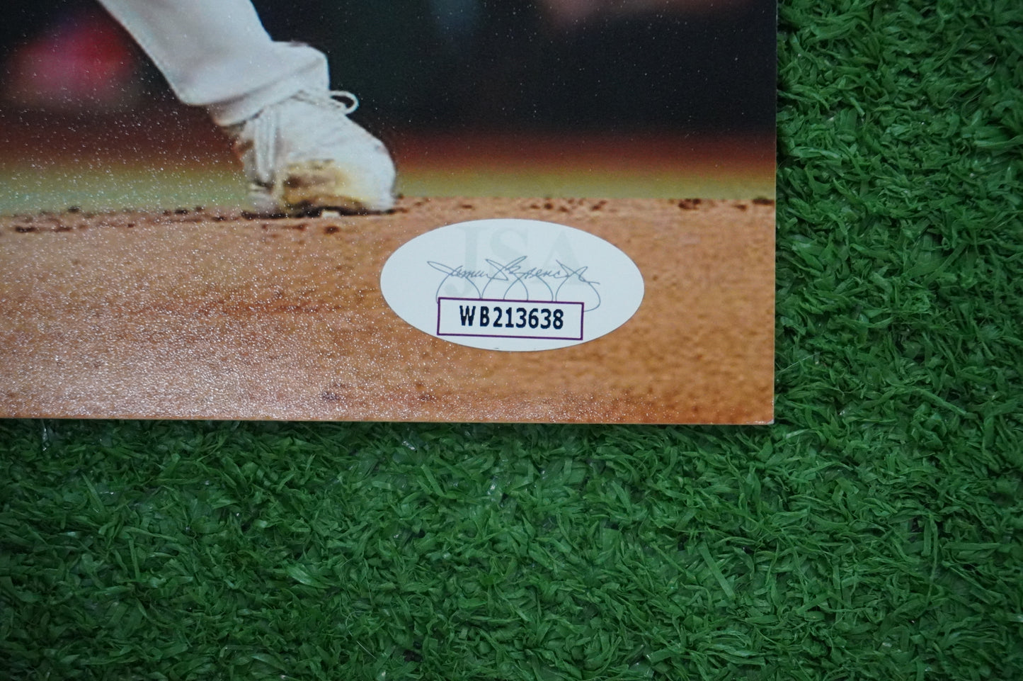 CODY BRADFORD TEXAS RANGERS SIGNED 8x10 PHOTO CircleChange JSA COA