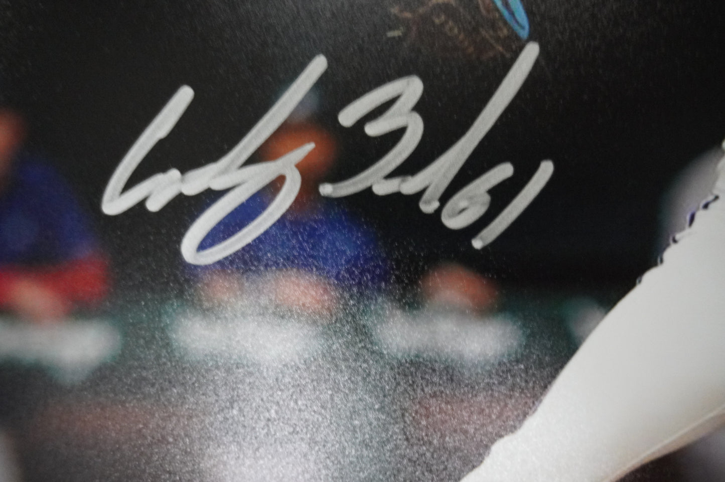 CODY BRADFORD TEXAS RANGERS SIGNED 8x10 PHOTO CircleChange JSA COA