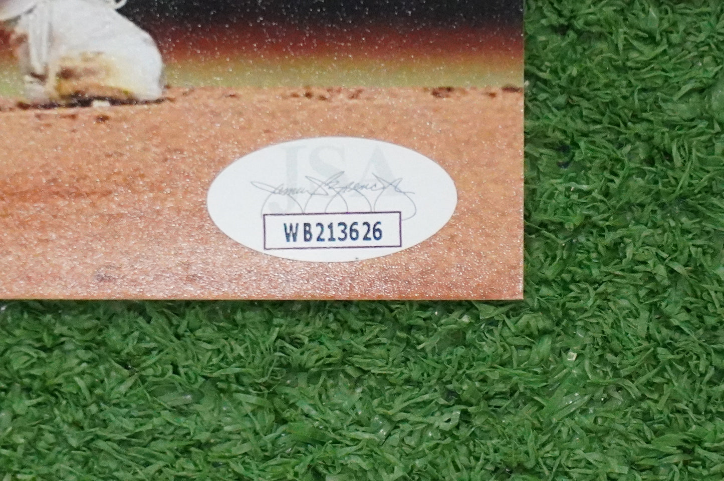 CODY BRADFORD TEXAS RANGERS SIGNED 8x10 PHOTO CircleChange JSA COA