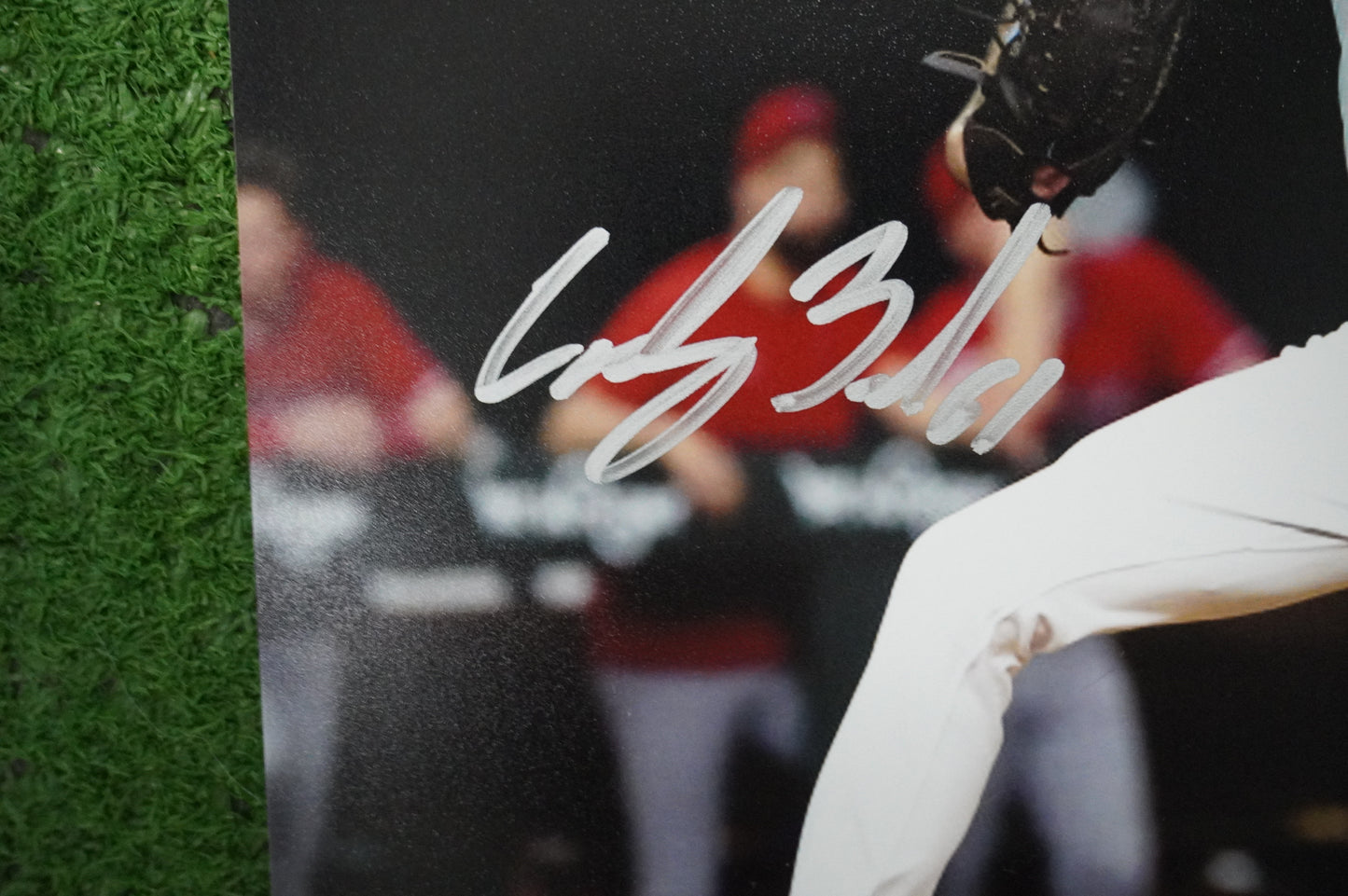 CODY BRADFORD TEXAS RANGERS SIGNED 8x10 PHOTO FastBall JSA COA