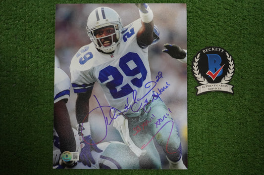 KENNTH KENNY GANT SIGNED Champs 8x10 PHOTO Dallas Cowboys BAS