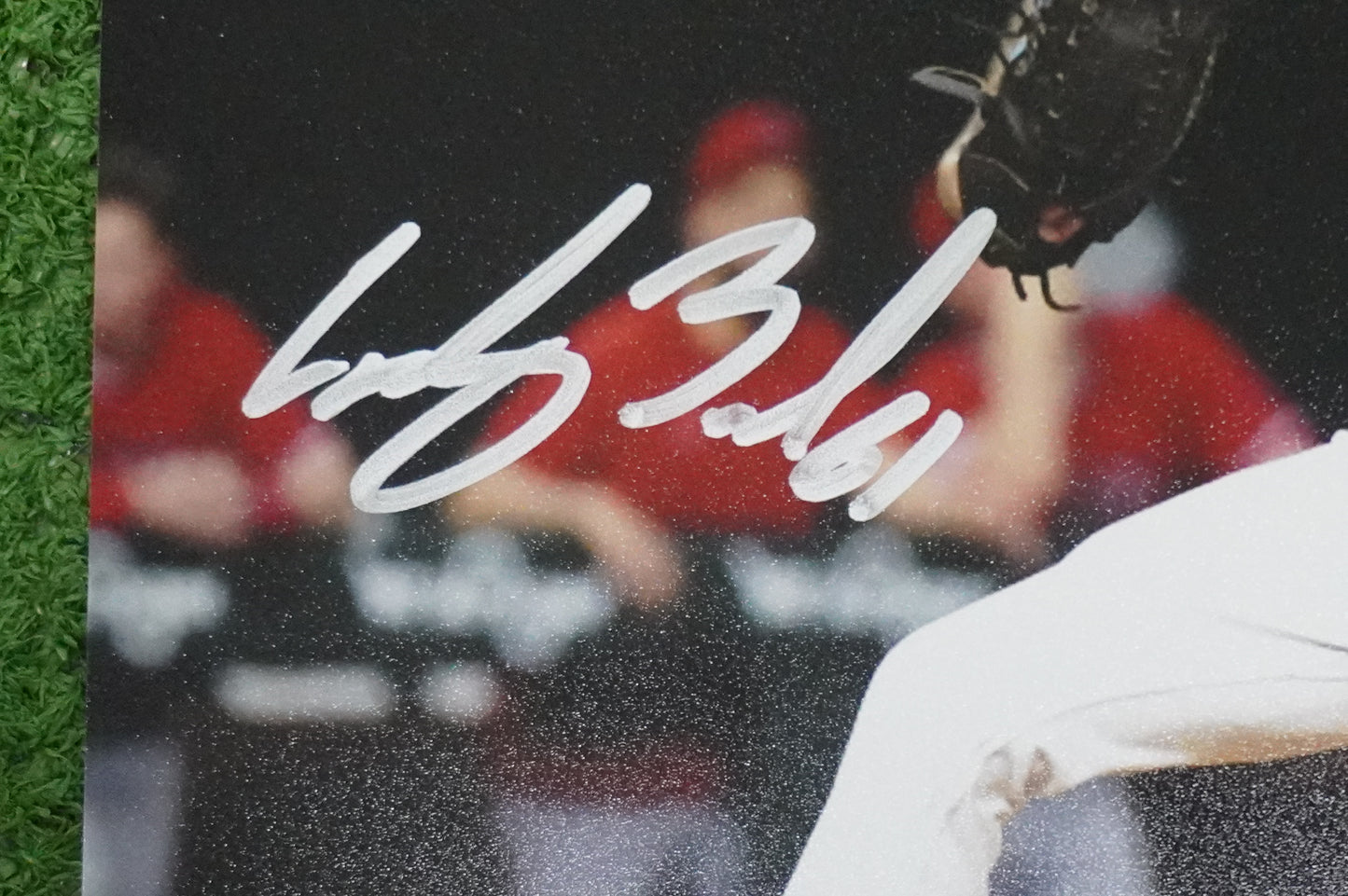 CODY BRADFORD TEXAS RANGERS SIGNED 8x10 PHOTO FastBall JSA COA