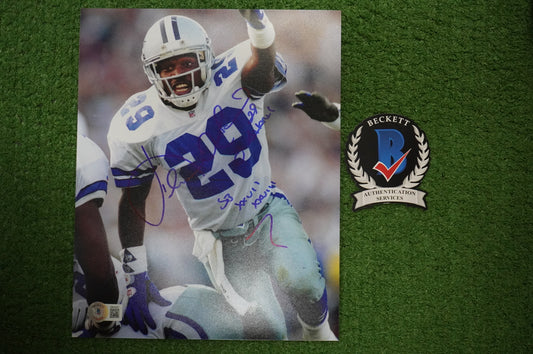 KENNTH KENNY GANT SIGNED Champs 8x10 PHOTO Dallas Cowboys BAS