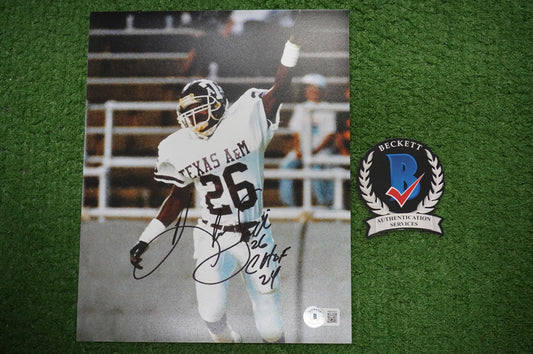 KEVIN SMITH TEXAS A&M AGGIES SIGNED 8x10 PHOTO w/CHOF 24 BAS