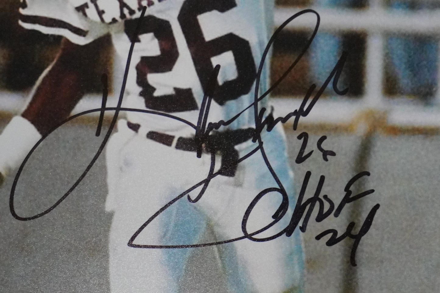 KEVIN SMITH TEXAS A&M AGGIES SIGNED 8x10 PHOTO w/CHOF 24 BAS