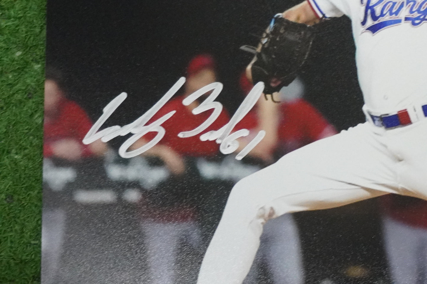 CODY BRADFORD TEXAS RANGERS SIGNED 8x10 PHOTO FastBall JSA COA