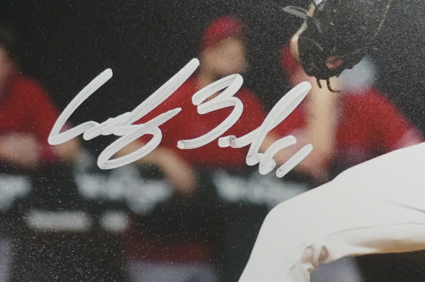 CODY BRADFORD TEXAS RANGERS SIGNED 8x10 PHOTO FastBall JSA COA