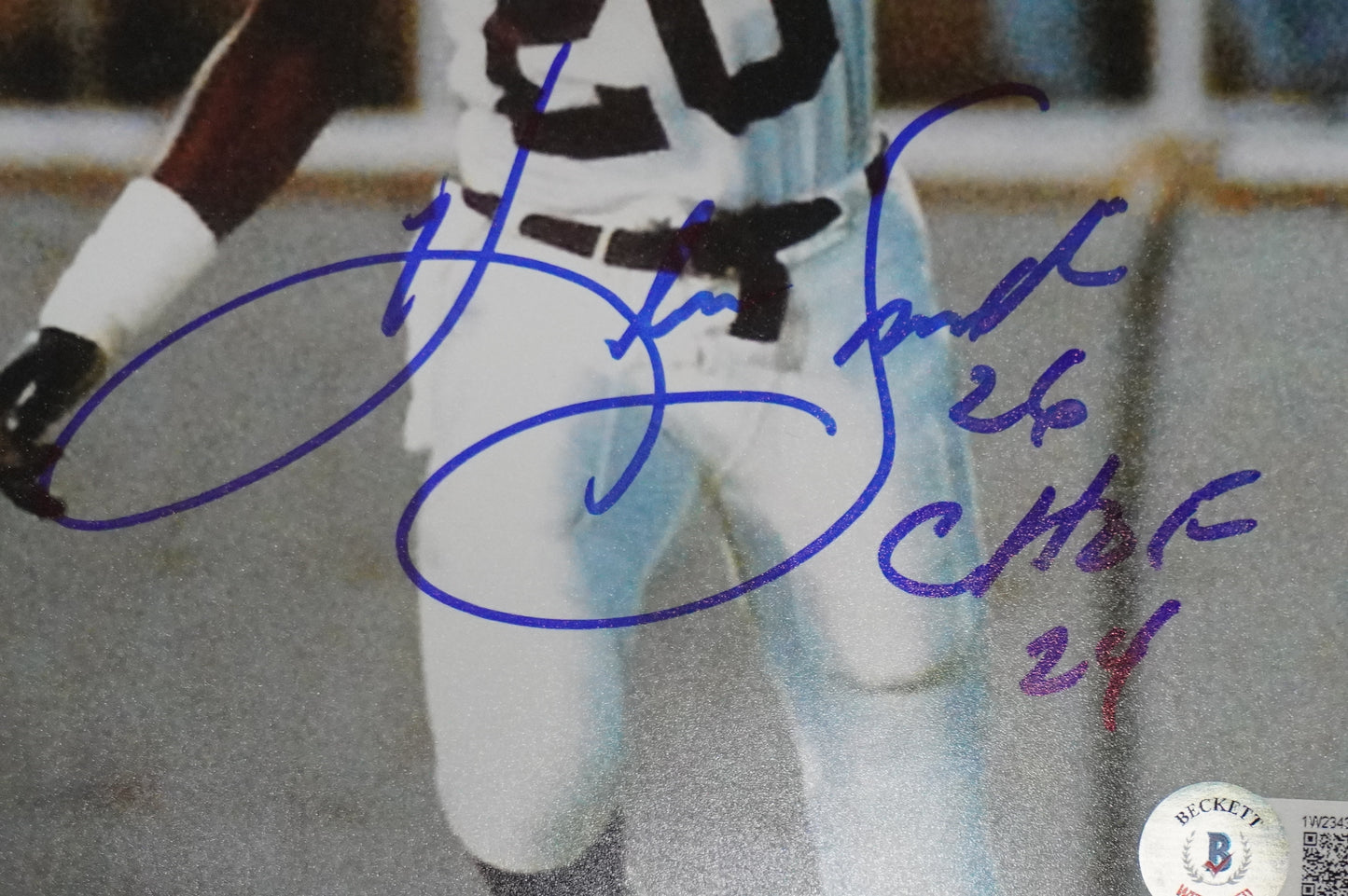 KEVIN SMITH TEXAS A&M AGGIES SIGNED 8x10 PHOTO w/CHOF 24 BAS