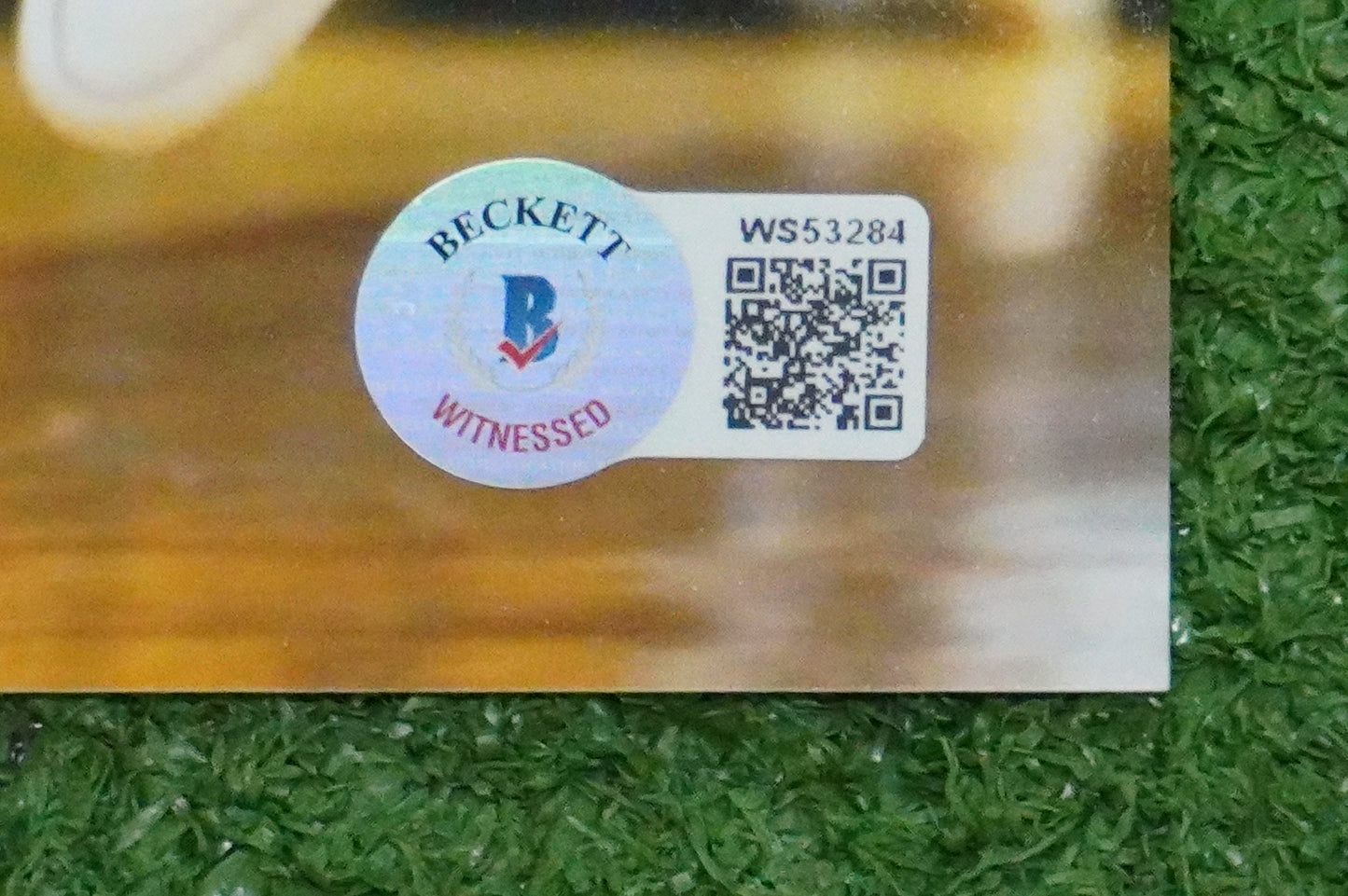 DEREK HARPER SIGNED 8X10 PHOTO Dallas Mavericks New York Knicks w/"Let's Go Mavs"  BAS COA